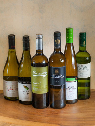 Fine White Wine Collection x 6