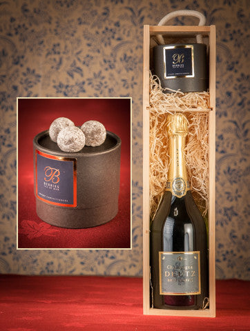 Classic Deutz Champagne with Truffles