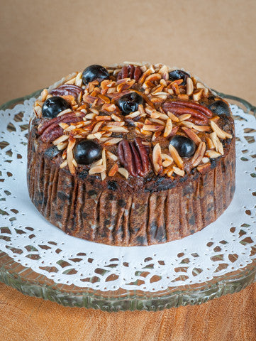 Dark Rich Cherry Fruit & Nut Cake